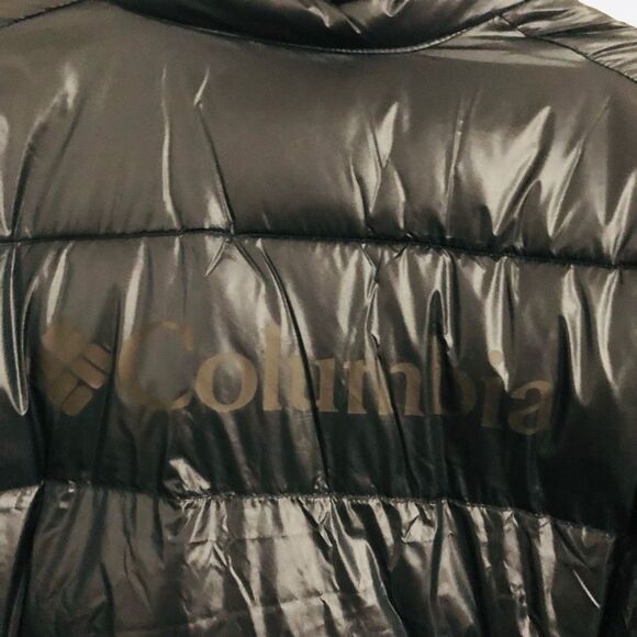 Brand New Men’s Columbia Pink Lake Mid Insulated Puffer Black Jacket Size XXL - Picture 6 of 7